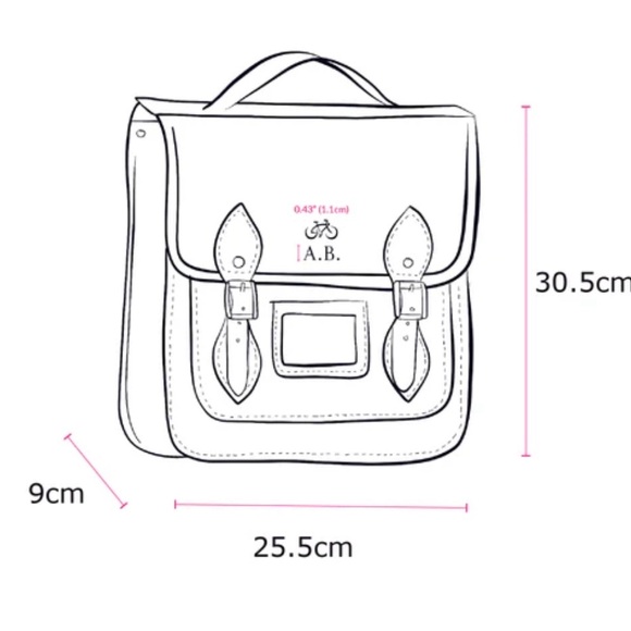 The Cambridge Satchel Company - The Small Portrait Backpack in Brown - Picture 6 of 7